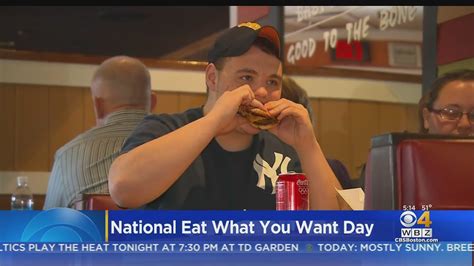 Happy National Eat What You Want Day Youtube