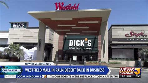Westfield Mall In Palm Desert Back In Business Youtube