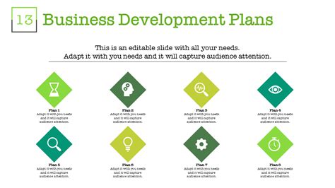 Template For Business Development Plan