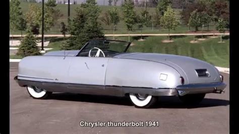 154 Chrysler Thunderbolt 1941 Prototype Car Youtube