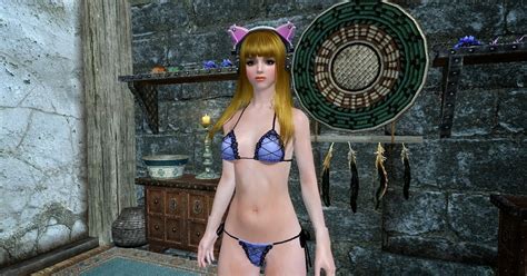 Skyrim キャラメイク Bijinn By 香瑩 Skyrim Sg Textures Renewal Unp 35267 1 5 を美肌に改変