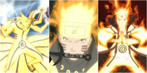 Naruto Every Form Of Narutos Nine Tails Chakra Mode Ranked
