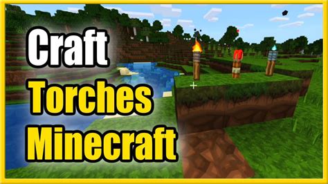 How To Make A Torch In Minecraft Torch Redstone Torch Soul Torch