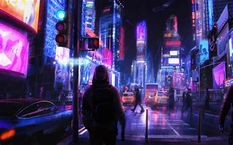 1680x1050 Neon City 5k 1680x1050 Resolution Hd 4k Wallpapers Images