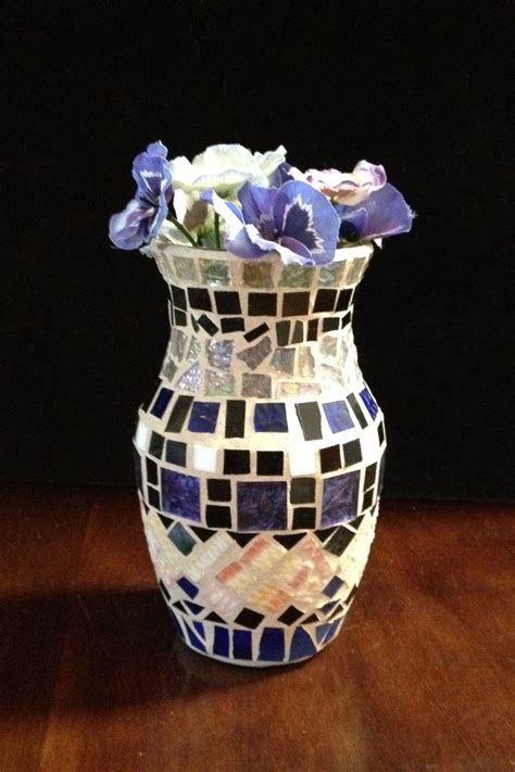 My Mosaic Glass Handcrafted Vase Mosaic Glass Handcrafted Vase Mosaic