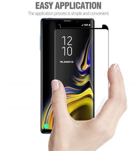 ️ Case Friendly Tempered Glass Screen Protector Samsung Galaxy Note 9 S9 S8 Plus 🔥 купить