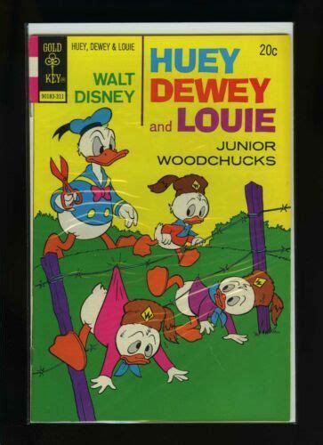 Huey Dewey And Louie Junior Woodchucks 23 Gvg 1973 Gold Key Comic