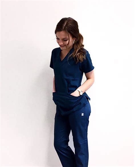 Medicine Looks Amazing In Our Eon Scrub Collection In True Navy