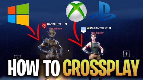 Fortnite ps4 und xbox zusammen spielen?. How To CROSSPLAY Fortnite With XBOX ONE, PC and PS4 ...