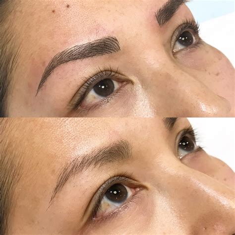Eyebrow Feathering Gallery Eyebrow Feathering Before And Afters