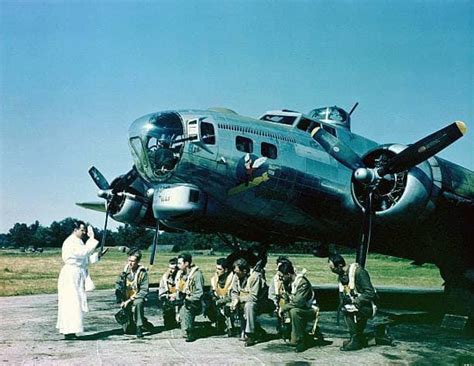 A Priest Leading The Prayers Of A B 17 Flying Fortress Bomber Crew At