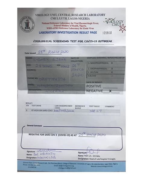 Find out what your result means and what you must do. Nigerian Instagram comedian, Sydney Talker shares his ...