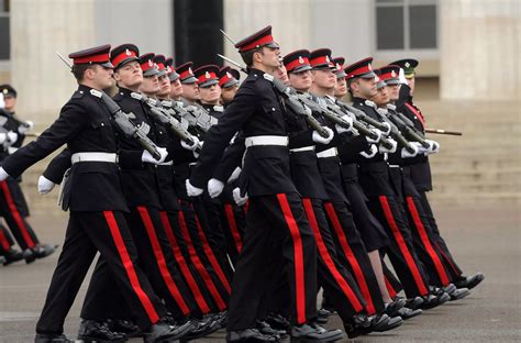 The Sovereigns Parade At Royal Military Academy Sandhurst Surrey Live