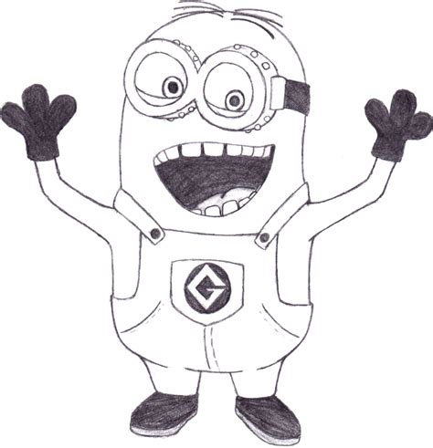 Print And Download Minion Coloring Pages For Kids To Have Fun