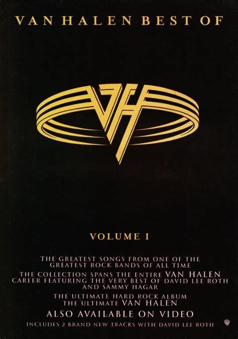 Van Halen Best Of Volume 1 Poster Prints4u