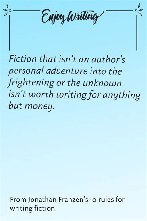 Fiction That Isnt An Authors Personal Adventure Into The Frightening