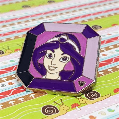 Jasmine Princess Disney Enamel Pin Aladdin Disney Lapel Pin Vintage
