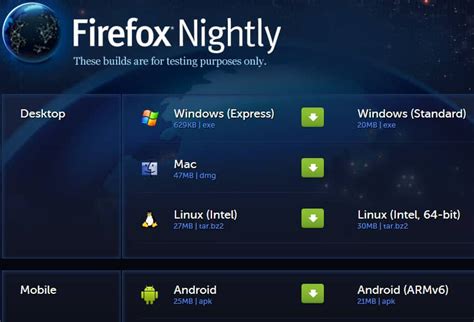 Firefox nightly for pc is a brand new fast and secure web browser by mozilla for microsoft windows. Mozilla: ok, you can have your 64-bit Firefox versions ...