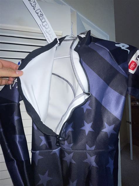 New Us Ski Team Kappa Ski Suit Fis Legal Padded Sidelineswap