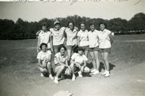 Girls Gym Class Early ’50s Rice History Corner