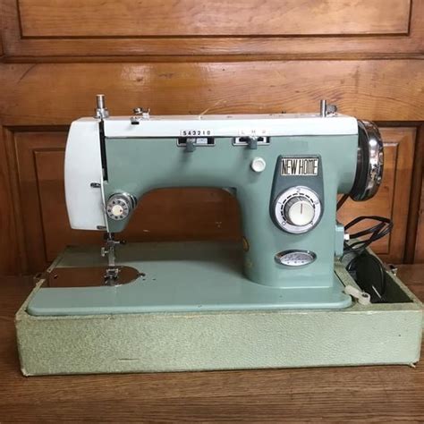 Restored New Home Deluxe Model 445 Sewing Machine Made By Janome In