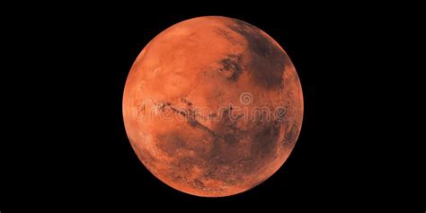 Mars Planet Red Planet Solar System Stock Illustration Illustration