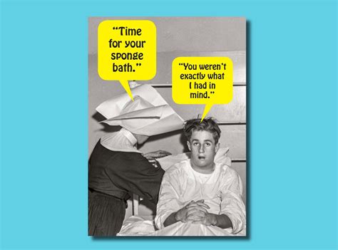Funny Get Well Card - Etsy