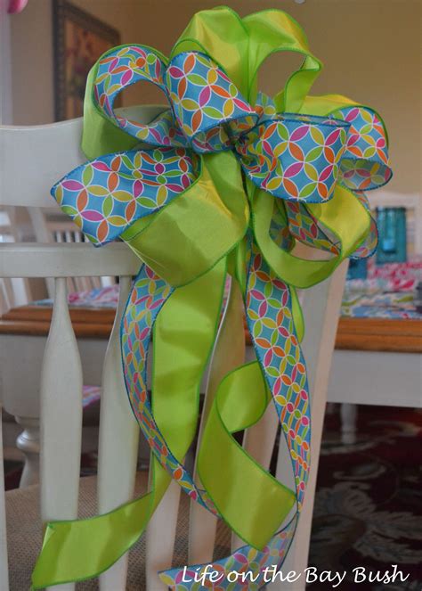 How To Tie A Bow With Multiple Ribbon
