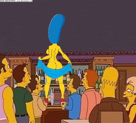 Rule 34 Animated Edna Krabappel Female Homer Simpson Human Male Marge