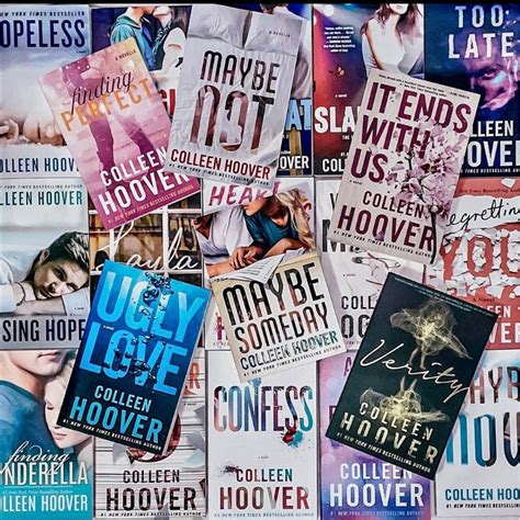 Complete List Of Colleen Hoover Books 28 Books Set Lazada