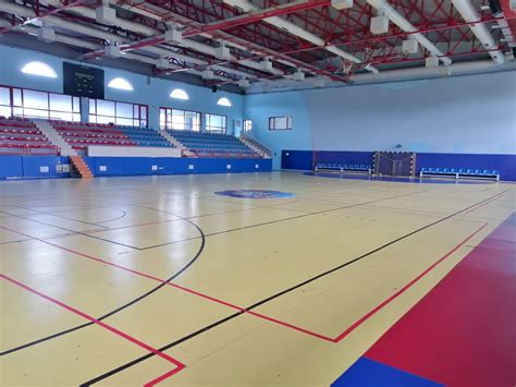 Duhail handball sports hall is an indoor sports arena based the suburb of duhail in doha, qatar. HANDBALL HALL | FZ SPORTS