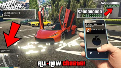 Gta 5 All New Mobile Phone Cheats Money Cheat T20 Car Cheat And More