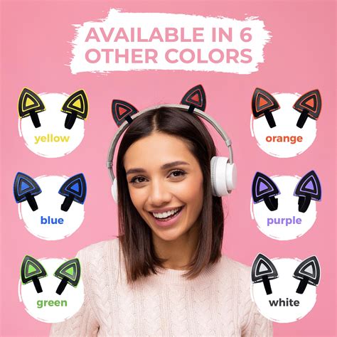 Cat Ear Headphone Attachment Cat Ears For Headset Gaming Etsy Canada
