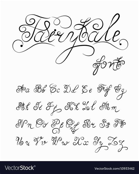 Product Hand Lettering Fonts Fancy Lettering Alphabet Tattoo