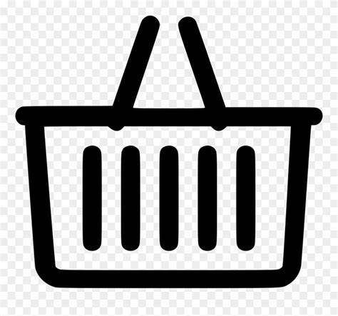 Shopping Basket Icon Free Download Png Basket Svg Shopping Clipart