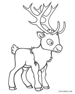 Snow white coloring pages ]. Free Printable Reindeer Coloring Pages For Kids