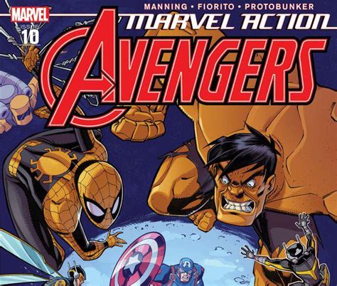 Marvel Action Avengers 2018 10 Comic Issues Marvel