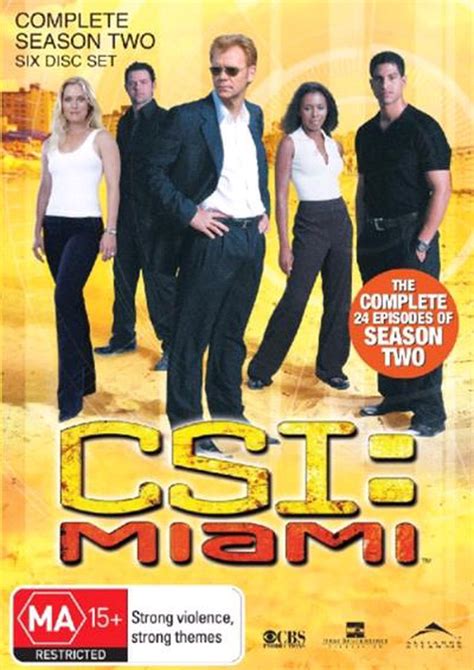 Csi Miami Season 2 Dvd Buy Online At The Nile