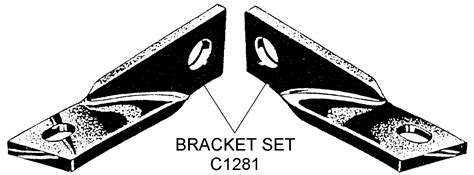 Bracket Set Diagram View Chicago Corvette Supply