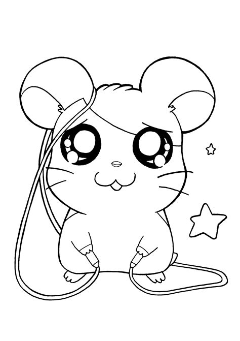 Coloring Page Hamtaro Coloring Pages 135
