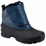 Mens Boots Velcro Fastening Images