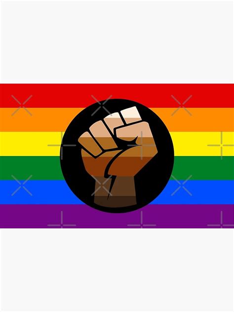 resist fist rainbow flag lgbt pride poster for sale by etud1984 redbubble