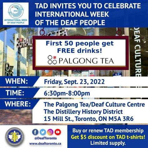 Celebrate International Week Of Deaf People Toronto Association Of