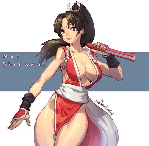 Mai Shiranui From KOF Allstars Personajes De Street Fighter