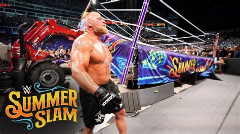 Brock Lesnars Most Memorable Wwe Summerslam Moments Features Of