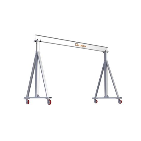 Caldwell Portable Adjustable Height Aluminum Gantry Crane Material