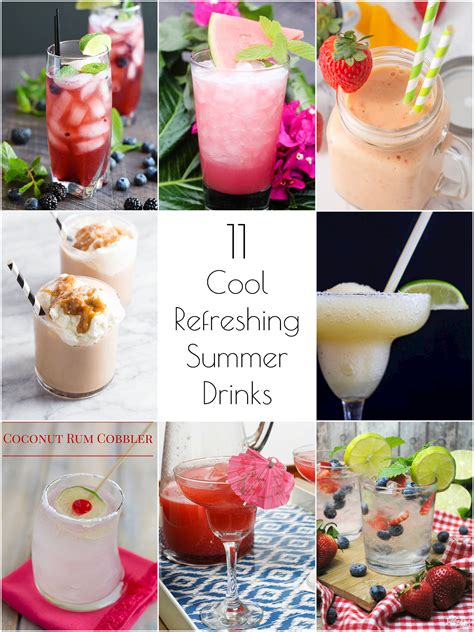So Creative 11 Cool Refreshing Summer Drink Recipes