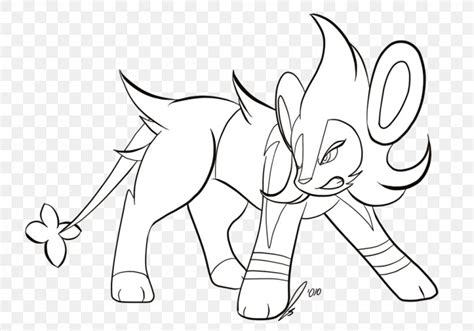 Mobilemega Luxray Coloring Pages Coloring Pages