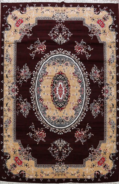 Victorian Style Aubusson Turkish Area Rug Dining Room Large Carpet