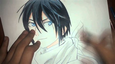 Speed Drawing Yato Noragami Youtube